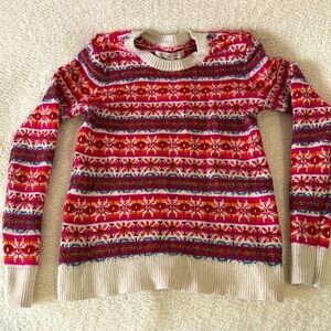 Loft multi colored sweater